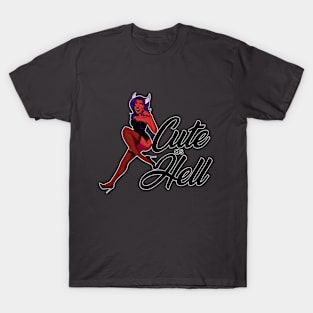 Cute as Hell Pinup T-Shirt